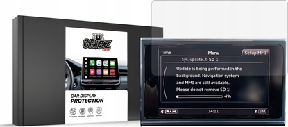 Attēls no GrizzGlass Folia matowa GrizzGlass CarDisplay Protection do Audi A7 C7 MMI 8" 2012-2018