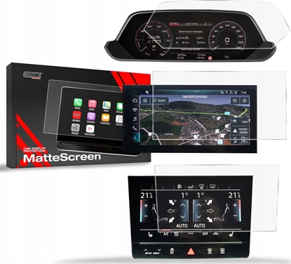 Attēls no GrizzGlass Folia matowa GrizzGlass CarDisplay Protection do Audi Q8 e-tron 2022-2024 [3w1]