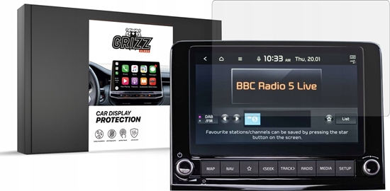 Picture of GrizzGlass Folia matowa GrizzGlass CarDisplay Protection do Kia Rio 4 2023