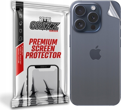 Picture of GrizzGlass Folia na ty GrizzGlass SatinSkin do Grizz do Apple iPhone 15 Pro Max