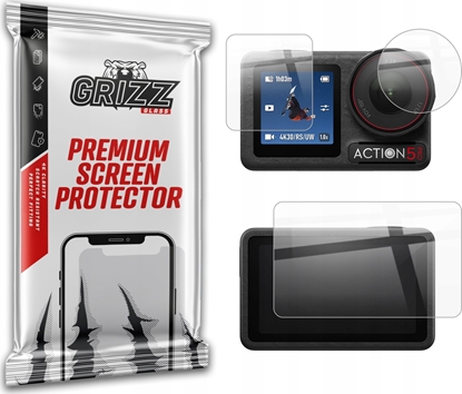 Attēls no GrizzGlass Szko hybrydowe GrizzGlass HybridGlass do DJI Osmo Action 5 Pro
