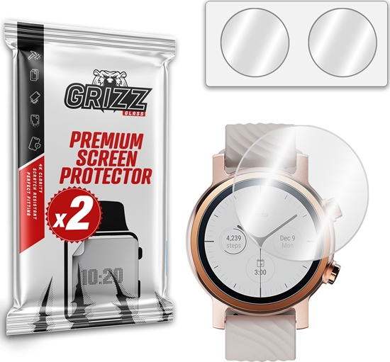 Picture of GrizzGlass Szko hybrydowe GrizzGlass HybridGlass do Motorola Moto Watch 150