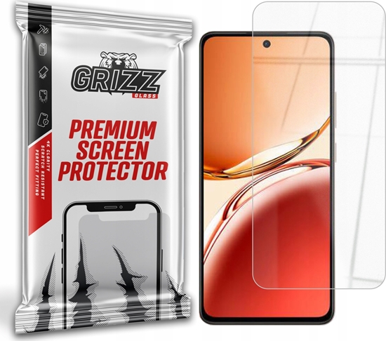 Picture of GrizzGlass Szko hybrydowe GrizzGlass HybridGlass do Oppo Reno 12 F