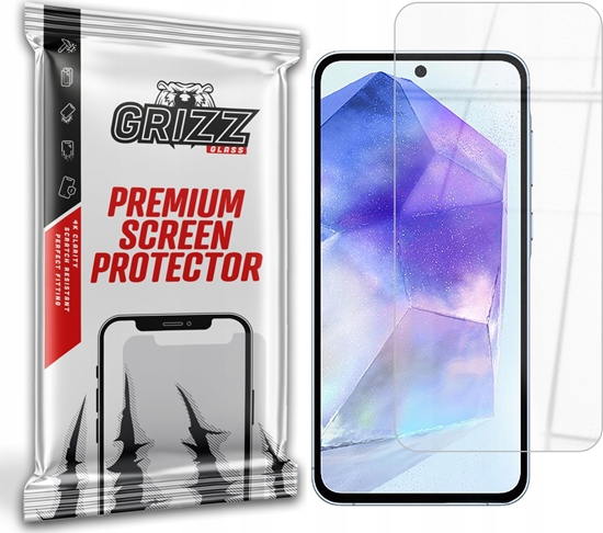 Picture of GrizzGlass Szko hybrydowe GrizzGlass HybridGlass do Samsung Galaxy A55