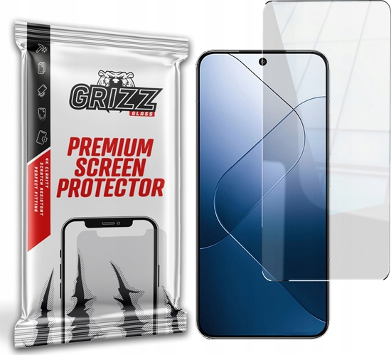 Picture of GrizzGlass Szko hybrydowe GrizzGlass HybridGlass do Xiaomi 14