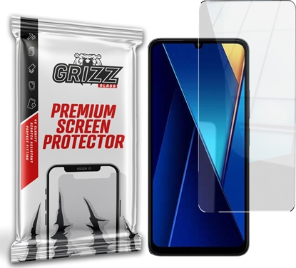 Attēls no GrizzGlass Szko hybrydowe GrizzGlass HybridGlass do Xiaomi Poco C65
