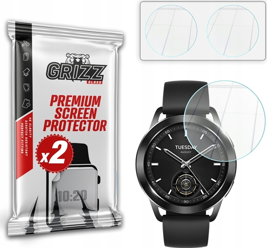 Picture of GrizzGlass Szko hybrydowe GrizzGlass HybridGlass do Xiaomi Watch S3
