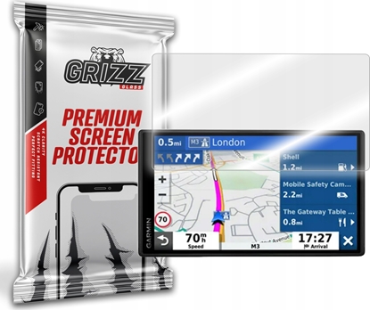 Attēls no GrizzGlass Szko hybrydowe GrizzGlass HybridGlass Garmin DriveSmart 55 Live Traffic