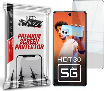 Attēls no GrizzGlass Szko hybrydowe GrizzGlass HybridGlass Infinix Hot 30 5G