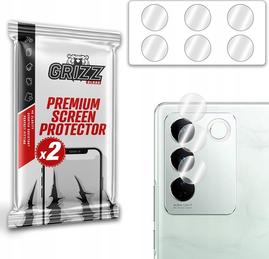 Picture of GrizzGlass Szko hybrydowe na aparat Grizz Vivo S16 Pro