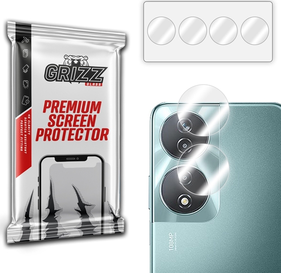 Изображение GrizzGlass Szko na aparat GrizzGlass HybridGlass Camera do Honor 90 Smart