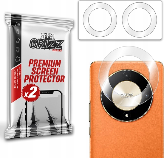 Изображение GrizzGlass Szko na aparat GrizzGlass HybridGlass Camera do Honor Magic6 Lite