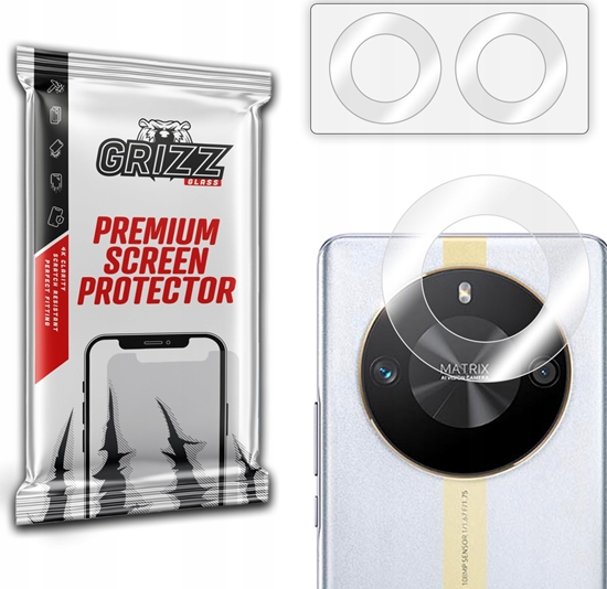 Изображение GrizzGlass Szko na aparat GrizzGlass HybridGlass Camera do Honor X50 GT