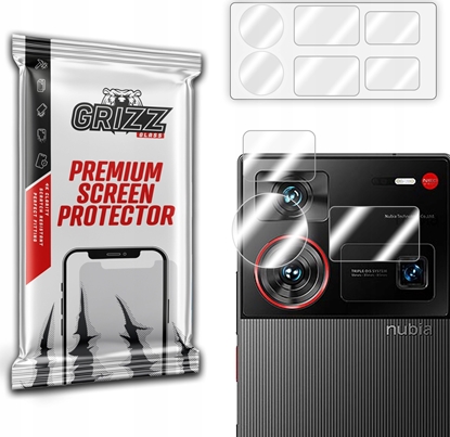 Изображение GrizzGlass Szko na aparat GrizzGlass HybridGlass Camera do Nubia Z60 Ultra Leading