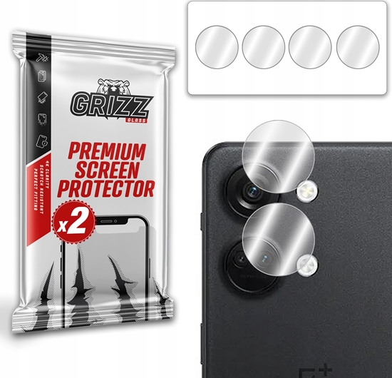 Изображение GrizzGlass Szko na aparat GrizzGlass HybridGlass Camera do OnePlus Ace 2V