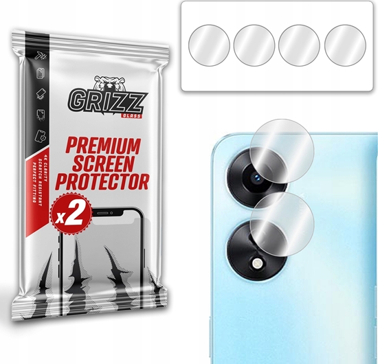 Picture of GrizzGlass Szko na aparat GrizzGlass HybridGlass Camera do Oppo A1x 5G