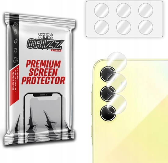 Picture of GrizzGlass Szko na aparat GrizzGlass HybridGlass Camera do Samsung Galaxy A35