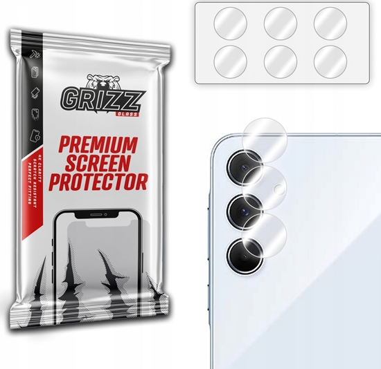 Picture of GrizzGlass Szko na aparat GrizzGlass HybridGlass Camera do Samsung Galaxy A55