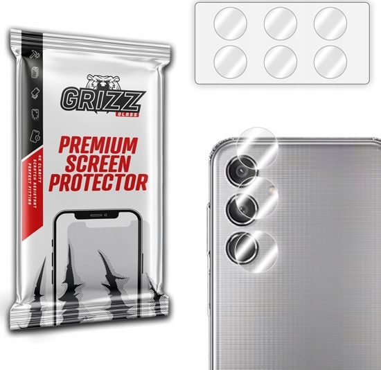 Picture of GrizzGlass Szko na aparat GrizzGlass HybridGlass Camera do Samsung Galaxy M35