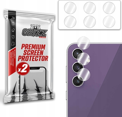 Attēls no GrizzGlass Szko na aparat GrizzGlass HybridGlass Camera do Samsung Galaxy S23 FE