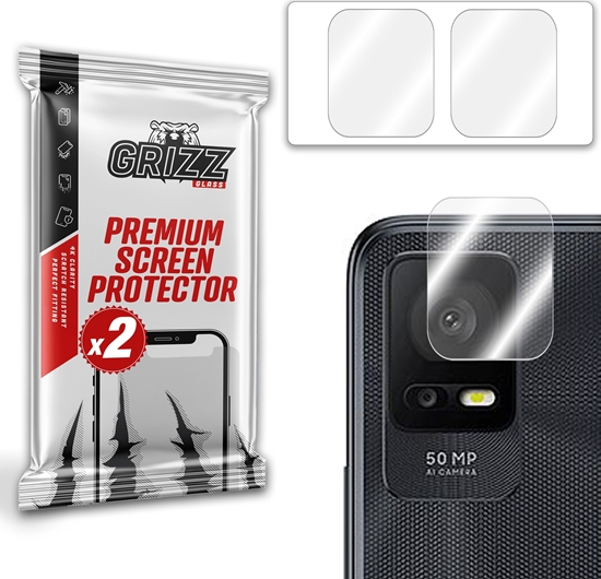 Picture of GrizzGlass Szko na aparat GrizzGlass HybridGlass Camera do TCL 408