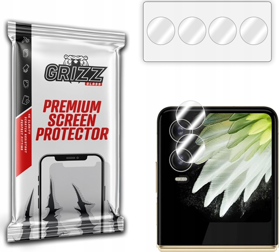 Picture of GrizzGlass Szko na aparat GrizzGlass HybridGlass Camera do Tecno Phantom V Flip 2