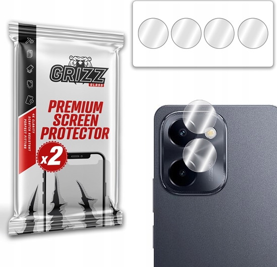 Picture of GrizzGlass Szko na aparat GrizzGlass HybridGlass Camera do Vivo Y100i