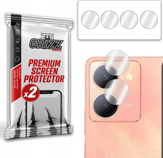 Picture of GrizzGlass Szko na aparat GrizzGlass HybridGlass Camera do Vivo Y77t