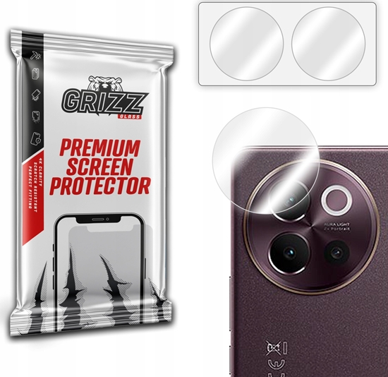 Picture of GrizzGlass Szko na aparat GrizzGlass HybridGlass Camera do Vivo V40 Lite
