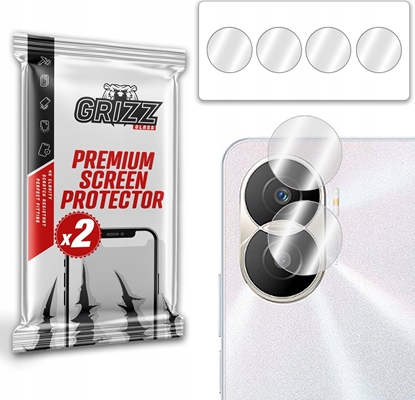 Изображение GrizzGlass Szko na aparat GrizzGlass HybridGlass Camera Honor Play7T Pro