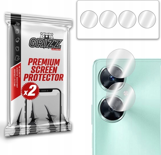 Picture of GrizzGlass Szko na aparat GrizzGlass HybridGlass Camera Huawei nova 11i
