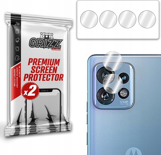 Изображение GrizzGlass Szko na aparat GrizzGlass HybridGlass Camera Motorola Edge 40 Pro