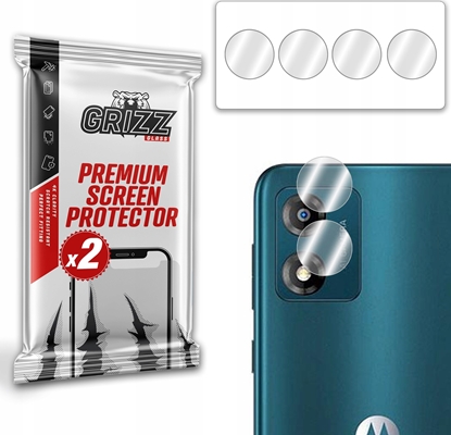 Изображение GrizzGlass Szko na aparat GrizzGlass HybridGlass Camera Motorola Moto E13