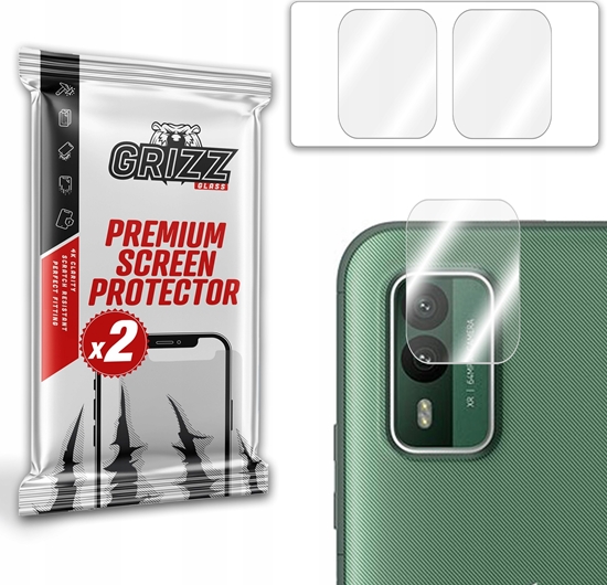 Изображение GrizzGlass Szko na aparat GrizzGlass HybridGlass Camera Nokia XR21