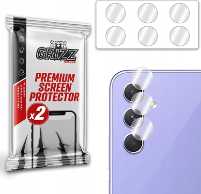 Изображение GrizzGlass Szko na aparat GrizzGlass HybridGlass Camera Samsung Galaxy A54