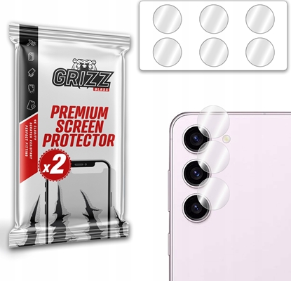 Изображение GrizzGlass Szko na aparat GrizzGlass HybridGlass Camera Samsung Galaxy S23