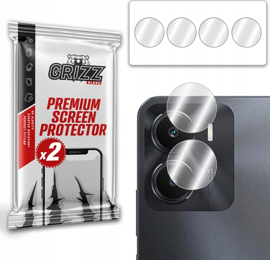 Изображение GrizzGlass Szko na aparat GrizzGlass HybridGlass Camera Vivo IQOO Z7i
