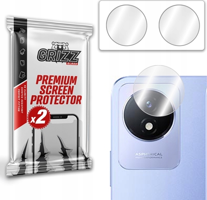 Изображение GrizzGlass Szko na aparat GrizzGlass HybridGlass Camera Vivo Y11 2023