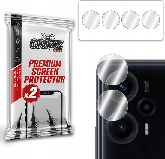 Изображение GrizzGlass Szko na aparat GrizzGlass HybridGlass Camera Xiaomi Poco F5