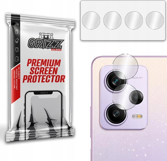 Изображение GrizzGlass Szko na aparat GrizzGlass HybridGlass Camera Xiaomi Redmi Note 12 Pro