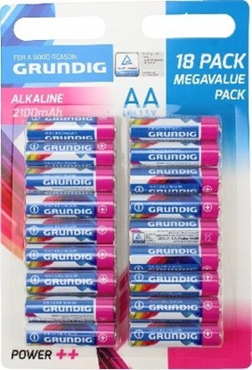 Picture of Grundig Grundig - Zestaw baterii alkalicznych AA / LR6 1.5V 18 szt.