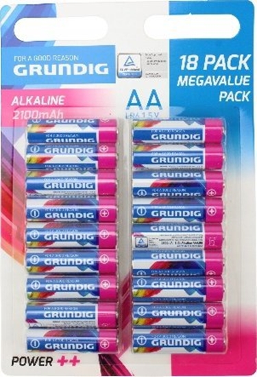 Picture of Grundig Grundig - Zestaw baterii alkalicznych AA / LR6 1.5V 18 szt.