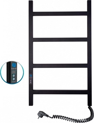 Picture of Grzejnik Navin Electric towel dryer Navin Nordic 500*800 Digital right black 12-241052-5080