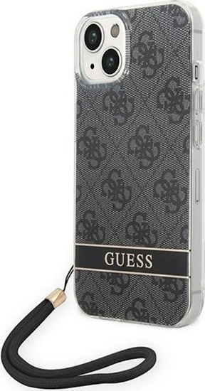 Изображение Guess Etui Guess do iPhone 14 Plus 6,7" czarny/black hardcase 4G Print Strap