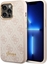 Изображение Guess Etui do iPhone 14 Pro 6,1" róowy/pink hard case 4G Vintage Gold Logo