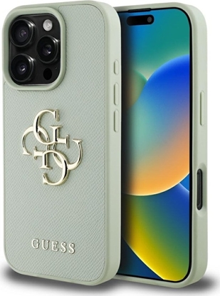 Attēls no Etui Guess Grained Big 4G Logo Small      Classic 