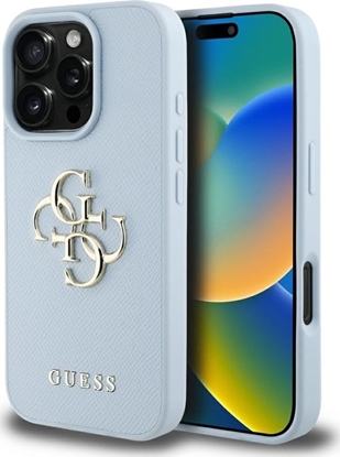 Attēls no Etui Guess Grained Big 4G Logo Small      Classic 