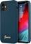 Picture of Guess Etui Guess GUHCP12SLSLMGBL Apple iPhone 12 mini niebieski/blue hardcase Metal Logo Script