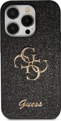 Attēls no Guess Etui GUHCP13XHG4SGK Apple iPhone 13 Pro Max hardcase Glitter Script Big 4G czarny/black