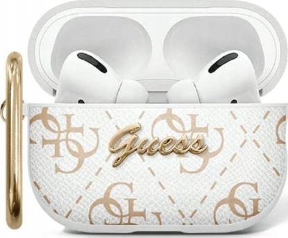Attēls no Guess Guess GUAP2PG4GPH AirPods Pro 2 (2022/2023) cover white/white 4G Hook